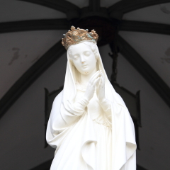 Mary image in Oura church, Nagasaki, Japan
