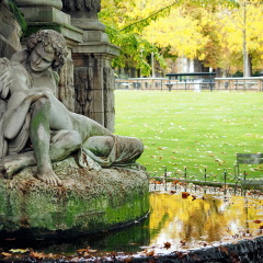 Medici Fountain in the Luxembourg Garden, Paris