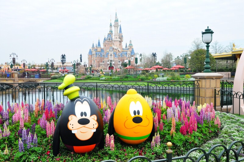 上海迪士尼乐园                     将近复活节