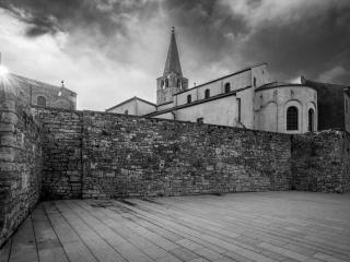 波雷奇历史中心的尤弗拉西苏斯大教堂建筑群