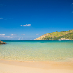 Nai Harn beach in Phuket Thailand