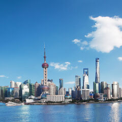 外滩宽屏全景图