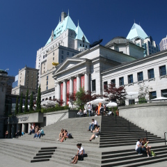 Public Library Square in Vancouver