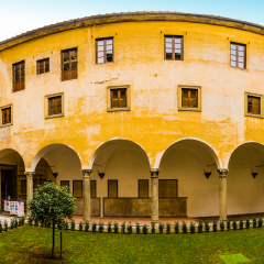 Badia Fiorentina is an abbey and church to Fraternity of Jerusalem situated on Via del Proconsolo in Florence, Italy. Dante supposedly grew up across street in what is now called Casa di Dante.