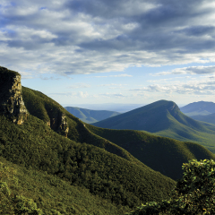 Rolling mountains in the Stirling Ranges National Park, Western Australia