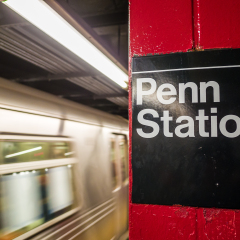 Penn Station subway detail, New York City