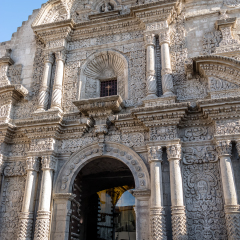 Yanahuara Church (or San Juan Bautista de Yanahuara Church) - Arequipa, Peru