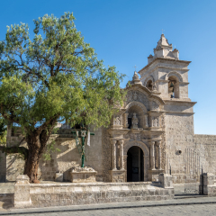 Yanahuara Church (or San Juan Bautista de Yanahuara Church) - Arequipa, Peru