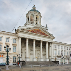 Saint Jacques-sur-Coudenberg (Sint-Jacob-op-Koudenberg) church in Brussels. Belgium