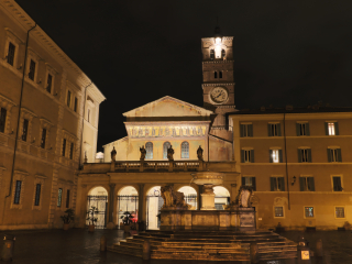 越台伯河的圣母大殿