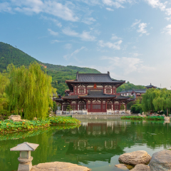 西安临潼华清池长生殿景观 景点模块