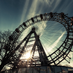 Wiener Riesenrad, Famous Ferris Wheel in Wien