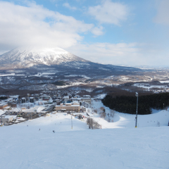Ski runs in Hokkaido, Japan (Hirafu, Niseko and Mount Yotei)
