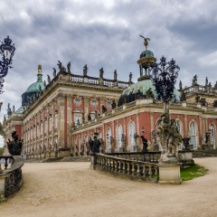 Potsdam, New palace, side view