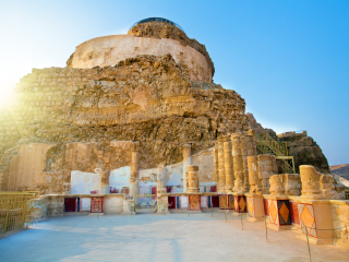 马萨达的希律王宫殿遗址