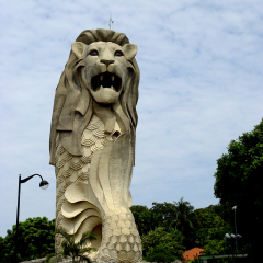 Sentosa merlion, Singapore