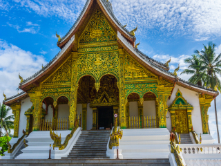 琅勃拉邦的古城