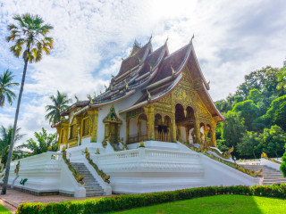 琅勃拉邦的古城