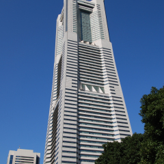 Landmark Tower in Yokohama. Japans tallest building.