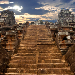 Ta Keo ,siem reap ,Cambodia, was inscribed on the UNESCO World Heritage List in 1992.