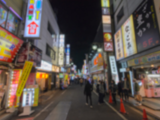 东京新宿商业街