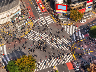 东京新宿商业街