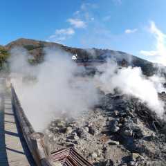 Unzen Hot Spring(Unzen Hell in Nagasaki, Kyushu)