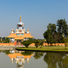Drigung Kagyud Dharmaraja Foundation, Buddhist temple, Lumbini Nepal