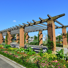 Yamashita Park in Yokohama, Japan