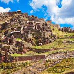 Qalla Qasa is the citadel in Pisac, Peru