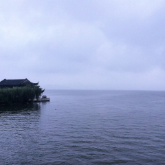 Dongqian Hu in Ningbo, Zhejiang