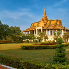 Royal Palace of Phnom Pehn, Cambodia