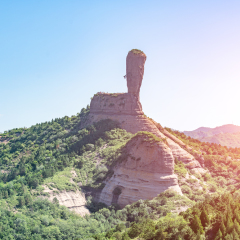 承德棒槌山全景