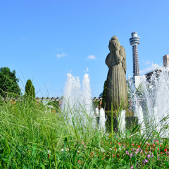 Yamashita Park in Yokohama, Japan