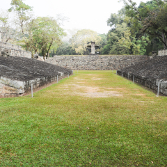 The Mayan ruins of Copan on Honduras
