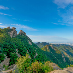 Bukhansan mountain  the Morning in Bukhansan National Park, South Korea