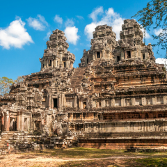 Ruins at The Way - Ta Keo