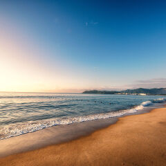 Sunrise of Haitang bay