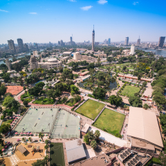 Zamalek Island in a sunny morning/Sunny Zamalek/Zamalek - Cairo - Egypt
