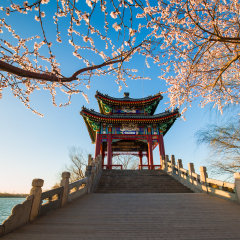 Summer Palace Xidi Spring Scenery