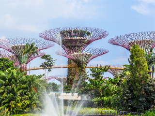 新加坡滨海湾水岸花园