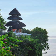 Ulu Watu is one of several important temples to the spirits of the sea along the south coast of Bali.