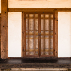 Traditional Korean Door.