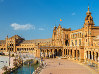 塞维利亚西班牙广场