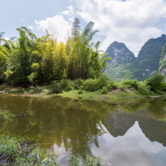 landscape in Yangshuo Guilin, China
