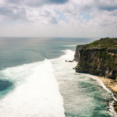 The cliffs of Ulu Watu