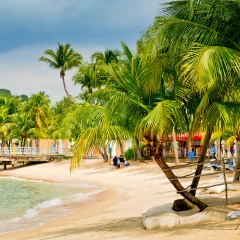 Sentosa Beach, Singapur