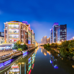 武汉楚河汉街夜景