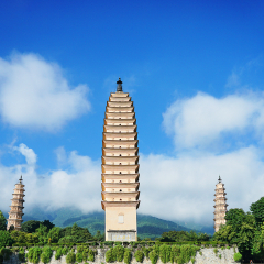 Yunnan Dali Chongsheng three towers