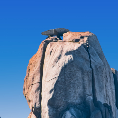 安徽省黄山市黄山风景区天都峰自然景观 景点模块